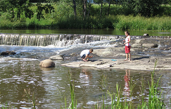 Kesäinen Keravanjoki